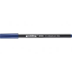 Edding 1255 Rotulador caligráfico. Grueso de trazo 5 mm. Color azul acero