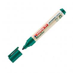 Edding 21 Marcador EcoLine permanente punta redonda. Trazo de 1,5 - 3 mm. Color verde