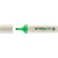 Edding 24 Marcador fluorescente Ecoline punta biselada. Trazo de 2 - 5 mm. Color verde pastel