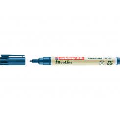 Edding 25 Marcador EcoLine permanente punta redonda. Trazo de 1 mm. Color azul