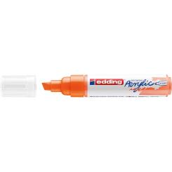 Edding 5000 Marcador acrílico de trazo grueso de 5-10 mm. Color naranja neón mate