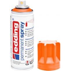 Edding 5200 Spray edding pintura acrílica en aerosol. Color naranja neón mate