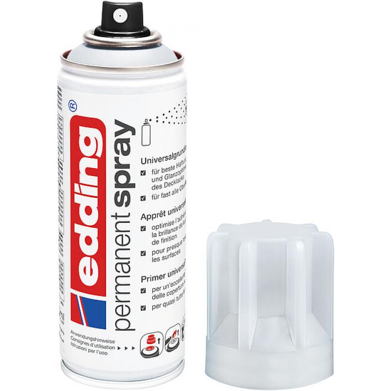 Edding 5200 Spray imprimación gris.