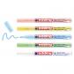 Edding 751 Pack 5 marcadores. Surtido pastel (blanco, verde, azul, amarillo y rosa)