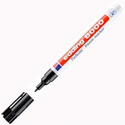 Edding 8000 Marcador para congelados. Trazo de 1 mm. Color  negro.
