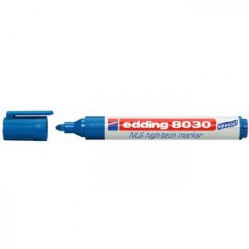 Edding 8030 Marcador aeronautico NLS higt-tech. Color azul