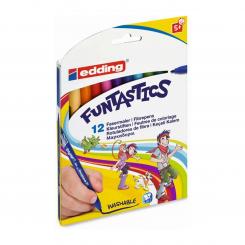 Edding Estuche con 12 marcadores surtidos Funtastics 15.