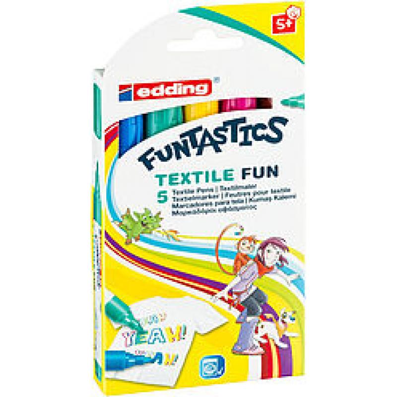 Edding Estuche con 5 marcadores surtidos Funtastics 17.