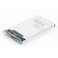 Gembird EE2-U3S9-6 caja para disco duro externo Caja de disco duro (HDD) Transparente 2.5