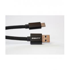 Eightt ECT-4B-2M cable USB USB 2.0 USB C USB A Negro