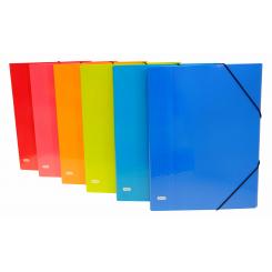 ELBA Clasificador cartón Forrado 12 Secc Color Fº  Surtidos