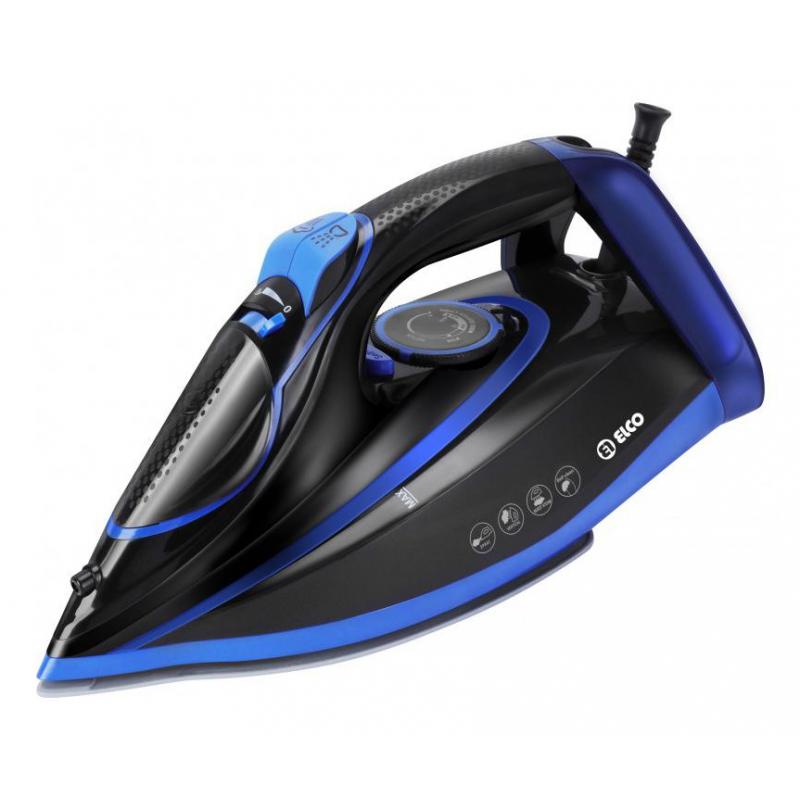elco-ppr-3103-plancha-plancha-vapor-seco-suela-de-ceramica-3100-w-negro-azul