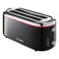 elco-pt-1080-2-tostadora-2-rebanadas-1300-w-negro-rojo-acero-inoxidable