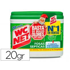 Elimina Olores Wc Net Fosas Septicas Capsula De 18 gr Caja De 20 Unidades