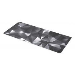 ENDORFY Crystal Black XL Alfombrilla de ratón para juegos Negro, Gris, Blanco