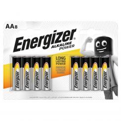 Energizer Alkaline Power Pila Alcalina AA LR6, blister 8 uds