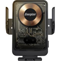 Energizer ECA008 cargador de dispositivo móvil Smartphone Negro USB Cargador inalámbrico Auto