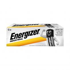 Energizer Industrial (Precio Pila) Alcalina LR14 C 1,5V, caja 12 uds