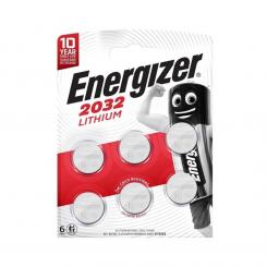 ENERGIZER pila botón litio CR2032 3V blister*6