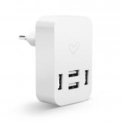 Energy Sistem Energy Home Quad adaptador e inversor de corriente Interior Blanco