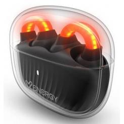 Energy Sistem LightPods Auriculares Inalámbrico Dentro de oído Bluetooth Negro, Transparente