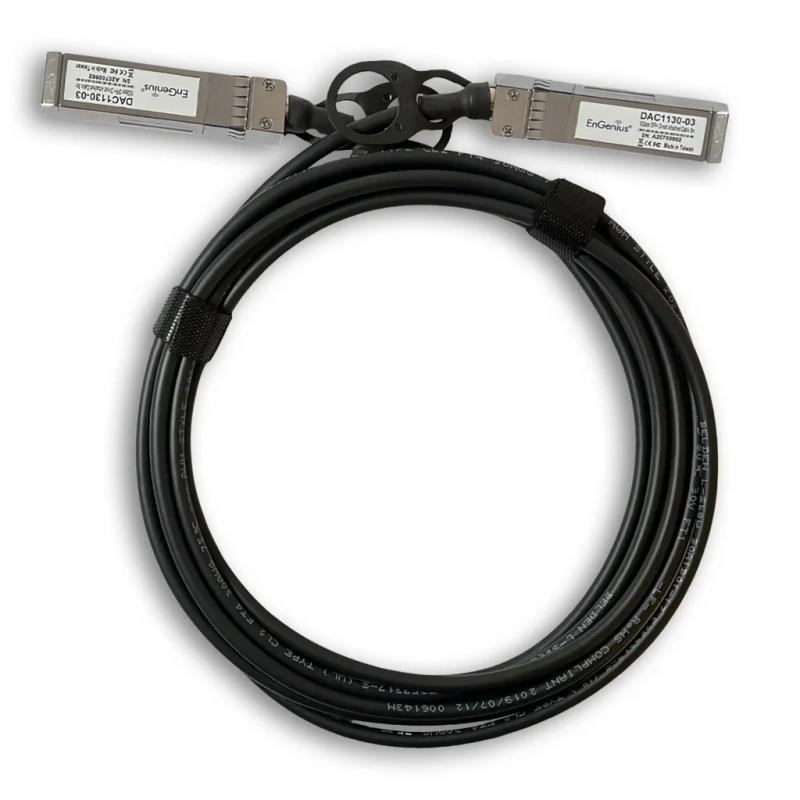 engenius-dac1130-01-cable-de-fibra-optica-e-infiniband-1-m-sfp-dac-negro