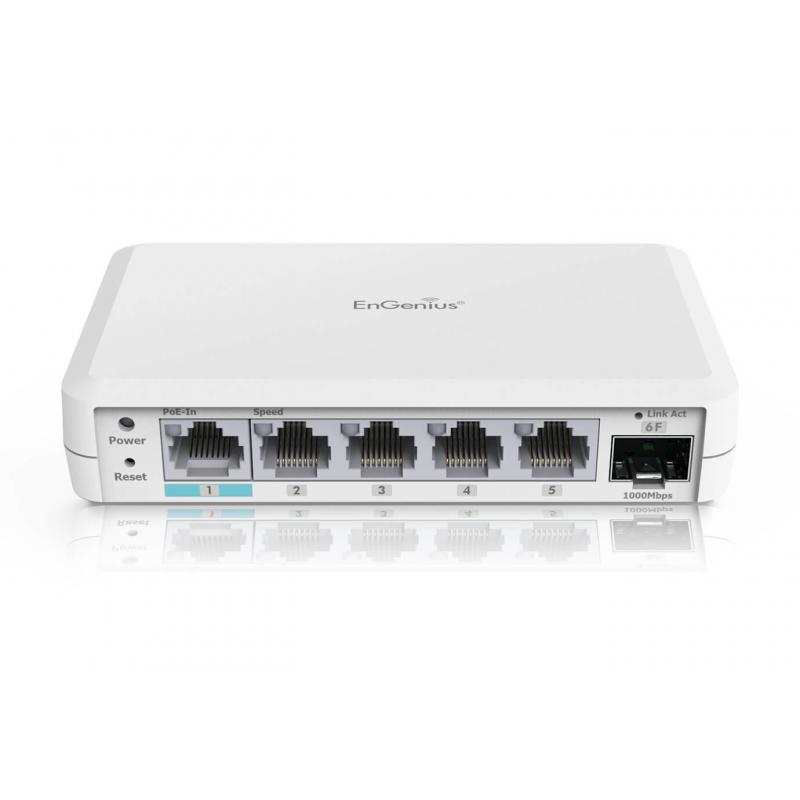 engenius-ext1106-switch-l2-gigabit-ethernet-10-100-1000-energia-sobre-ethernet-poe-blanco