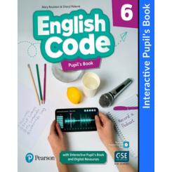 English Code 6 Interactive Pupil´s Book and Digital Resources AccessCode LONGMAN