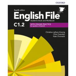 ENGLISH FILE 4TH EDITION C1.2 STUDENTS BOOK AND WORKBOOK WITHOUT KEY OXFORD UNIVERSITY PRESS