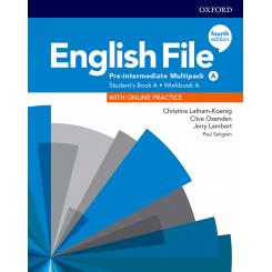 English File Pre Intermediate Multipack A Fourth Edition, Ed. OXFORD