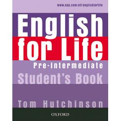 English For Life Pre-Intermediate. Student'S Book, Ed. OXFORD