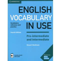 English VocABular In Use Pre-Intermediate +Key+CD, Ed. CAMBRIDGE