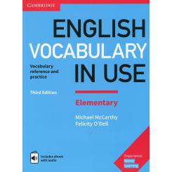 English VocABulary In Use Elemenary Key +CD, Ed. CAMBRIDGE