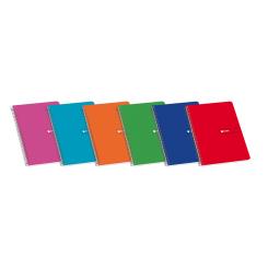 ENRI Cuadernos tapa blanda 12º 80H.4X4 Srtd