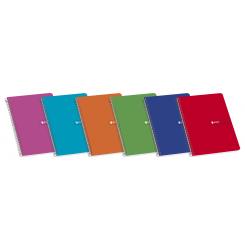 ENRI Cuadernos tapa blanda 4º 80H.4X4 Srtd