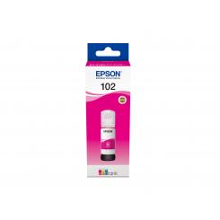 Epson 102 Ecotank magenta ink Bottle Et-2700/ Et-2750/Et-3700 /Et-3750 /Et4750
