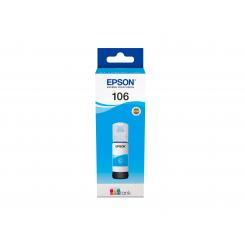 Epson 106 Ecotank Cyan ink Bottle Et-7700 / Et-7750