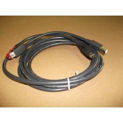 Epson 2218424 cable de transmisión Negro 3 m PoweredUSB