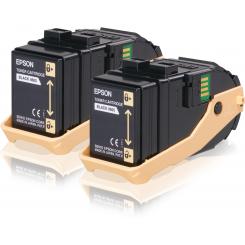 Epson Aculaser C9300 Toner negro (Pack 2)