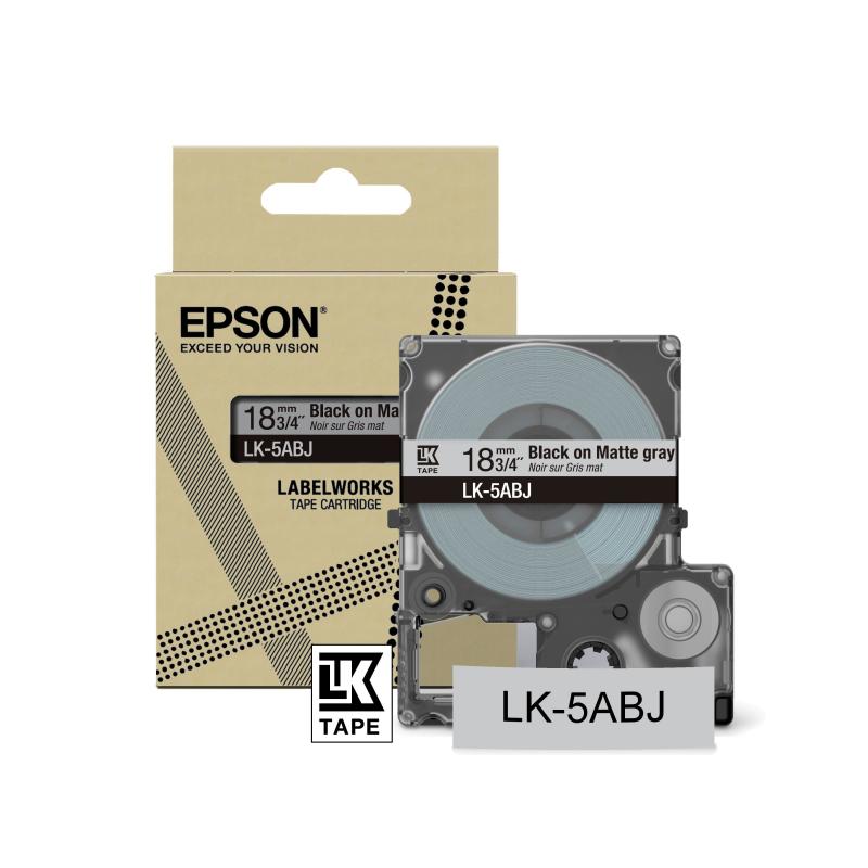 epson-cartucho-de-etiquetas-matte-tape-grey-black-18mm8m-lk-5abj