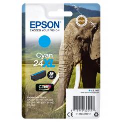 Epson Claria photo HD ink Cartucho cian 24XL Expression photo XP-760/950, 750 pag