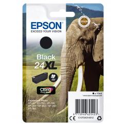 Epson Claria photo HD ink Cartucho negro 24XL Expression photo XP-760/950, 500 pag