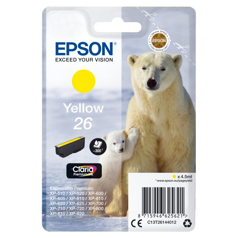 epson-claria-premium-cartucho-amarillo-26-blister-alarma-acustico-radiofrecuencia-300-pag