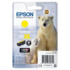 Epson Claria Premium Cartucho amarillo 26XL Alta Capacidad Expression Premium XP-510, 700 pag