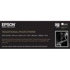 Epson GF Papel photo TRaditional 17 X 15,2M - 300 G/M2