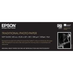 Epson GF Papel photo TRaditional 24 X 15,2M - 300 G/M2