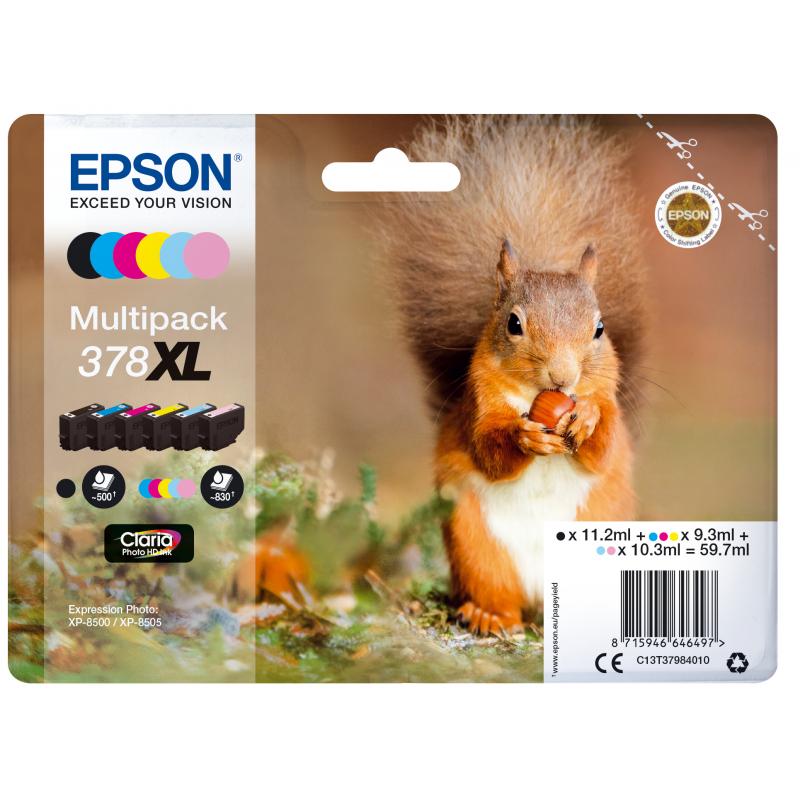 epson-multipack-6-colours-378xl-claria-photo-hd-ink-ardilla
