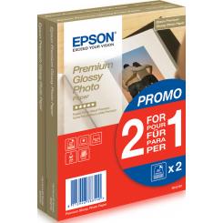 EPSON Papel Premium Glossy Photo 255 gr, 10 x 15cm, 40h. Promocion 2x1