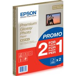 EPSON Papel Premium Glossy Photo 255 gr, A4, 15h. Promocion 2x1