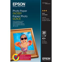 Epson Photo Paper Glossy - A3+ - 20 Hojas